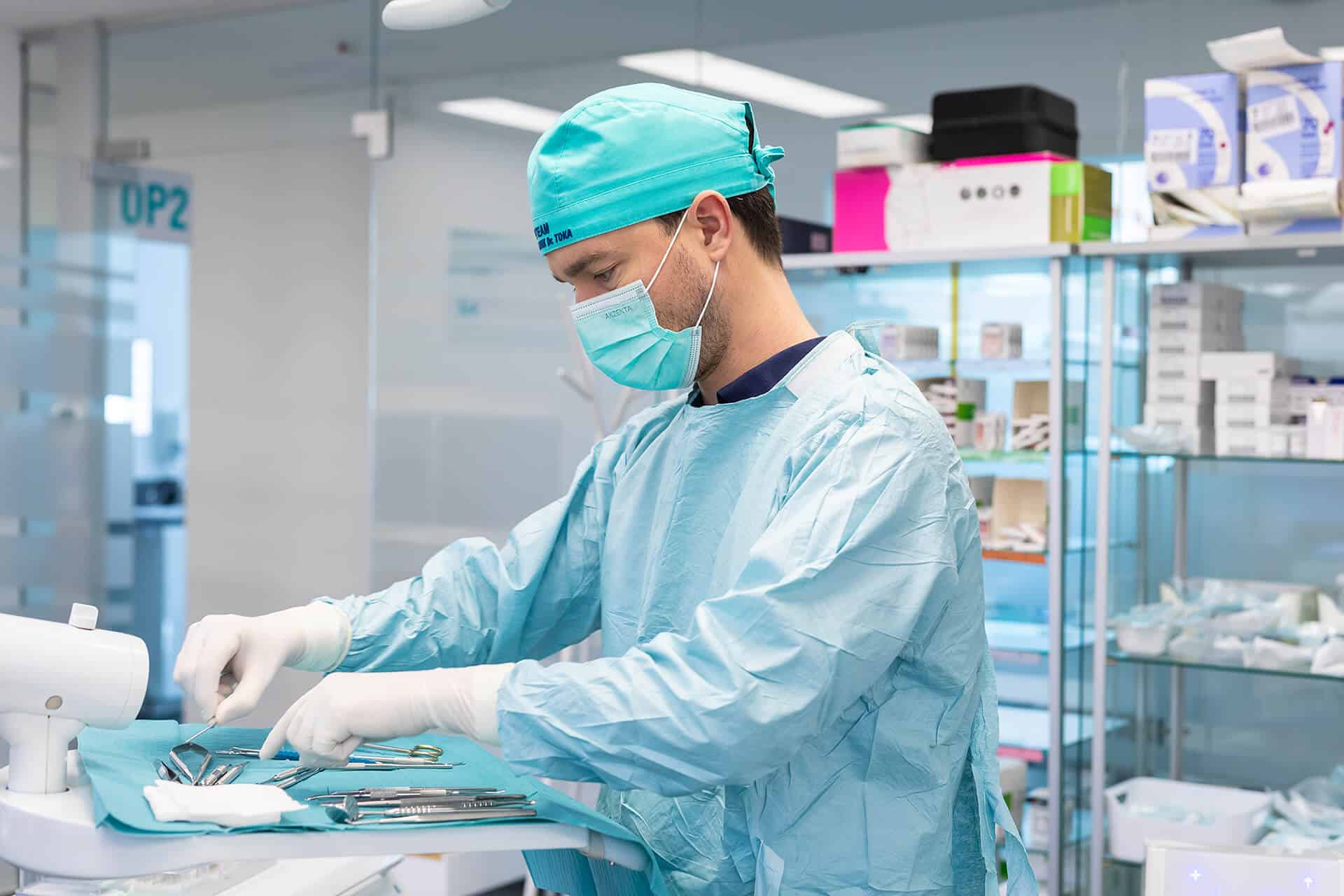 Mund-, Kiefer- und Gesichtschirurgie