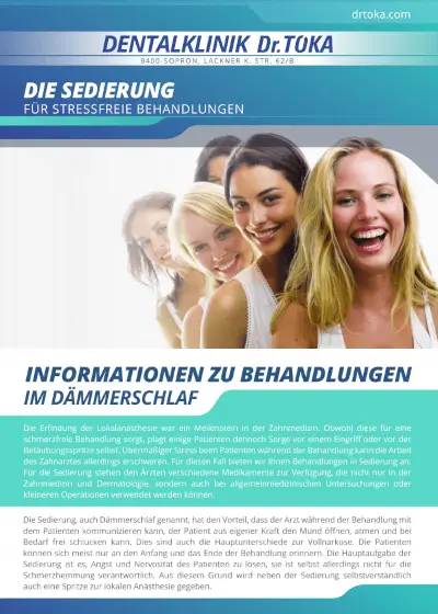 Sedierung Flyer